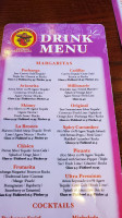 Pachanga Cocina menu