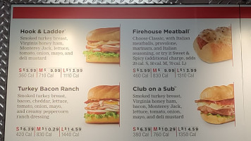 Firehouse Subs Magnolia La Palma menu