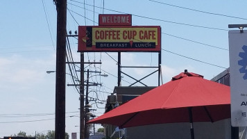 Coffee Cup Cafe outside