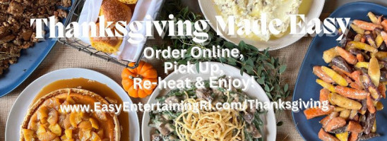 Easy Entertaining Inc food