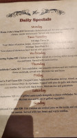 Avila's El Ranchito menu