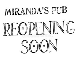 Miranda's Pub food