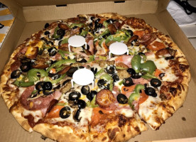 Straw Hat Pizza food