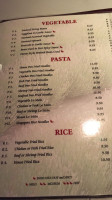 Lavender Asian Bistro menu