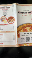 Express Pizza Bedford menu