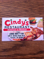 Cindy's inside