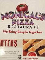 Monical's Pizza inside