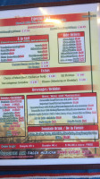 Rosalba's Mexican menu