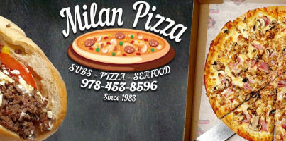 Milan Pizza Lowell food