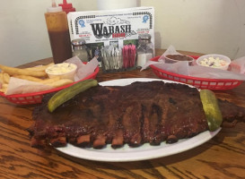 Wabash Bbq food