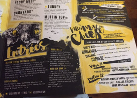 Bad Cat Brewery menu