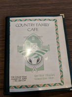 Country Family Cafe food