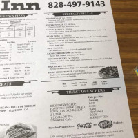 Pizza Inn menu