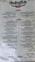 Estrella's menu