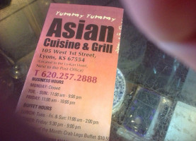 Yummy Yummy Asian Cuisine And Grill food