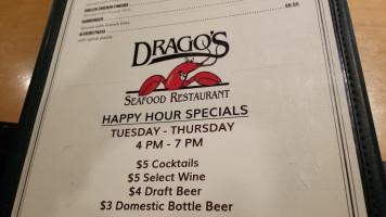 Drago's Seafood Jackson menu