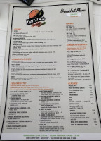 Chuck's Coffee Shop menu