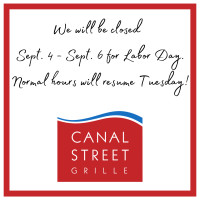 Canal Street Grille food