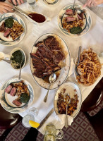 Peter Luger Steak House food