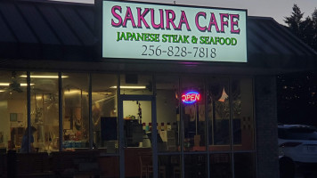 Sakura Cafe outside