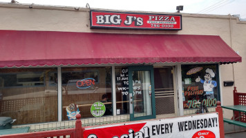 Big J's Pizza inside