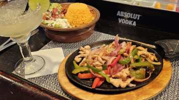 Fajitas Margaritas food