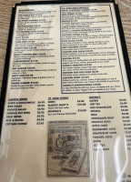 S.c. Cafe menu