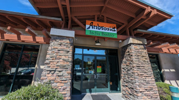 Ambrosia India Bistro Scotts Valley outside