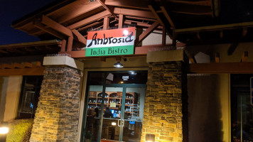 Ambrosia India Bistro Scotts Valley outside