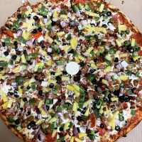 Rancho Giant Pizza food