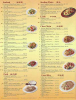 Blue Sky menu