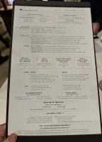 Bourbon Steak Orange County menu