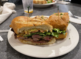 Trolley Car Rotisserie food