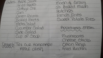 Bella's Moreno's On Main(moved To Peru, Il) menu