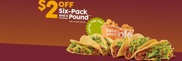 Taco John's food