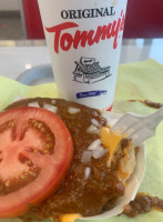 Original Tommy's World Famous Hamburgers food