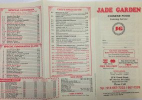 Jade Garden Chinese Kitchen menu