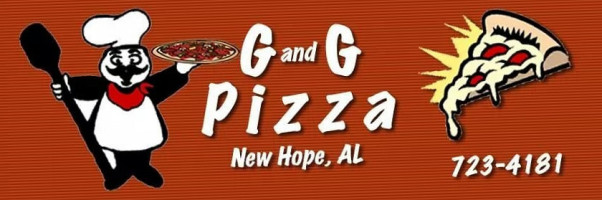 G G Pizza outside