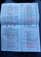 Wong's Garden menu