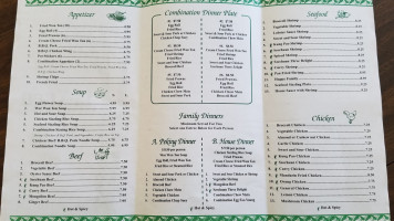 Li Yuen Chinese menu