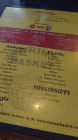 Shrimp Basket menu