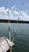 County Line Boat Ramp Kerr Lake outside