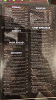 El Patio Grill menu