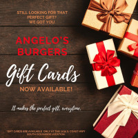 Angelo's Burgers menu