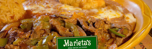 Marieta's Mexican Food inside