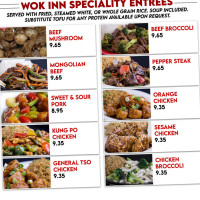 Wok Inn food