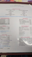 Aldridge Cafe menu