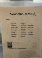 Sushi Hana food