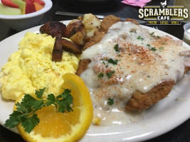 Scramblers Cafe food