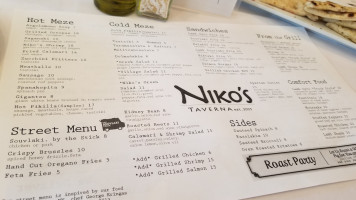 Niko's Greek Taverna food